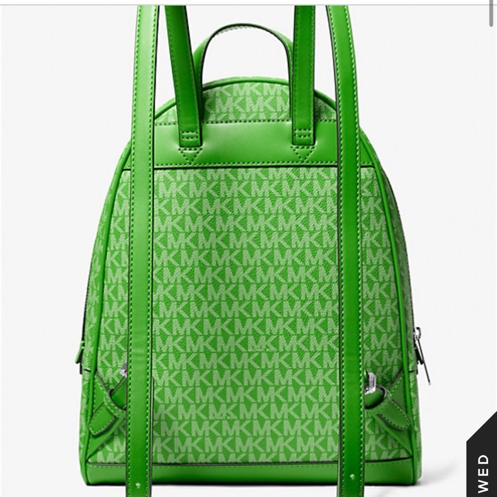 Michael Kors Green Backpack - Picture 3 of 4
